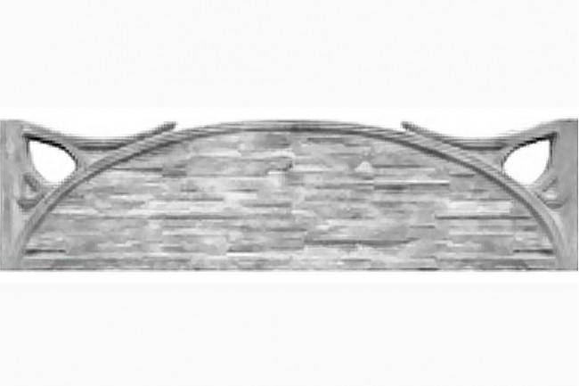 Форма Песчаник в рамке арка (№66) - стеклопластик