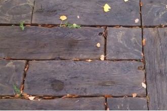 Тротуарна плитка дерев'яний квадрат 22х22х5см