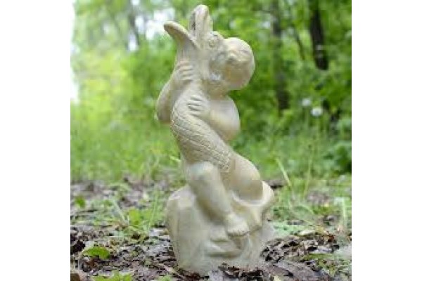 Форма для скульптури Хлопчик з рибою