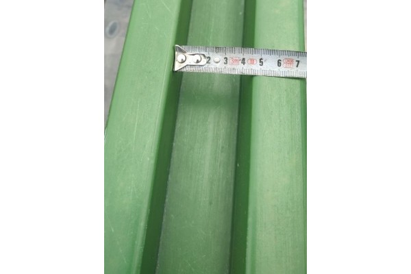 Форма(стеклопластик) для производства столбов для еврозабора (гладкий) на 4 плиты 