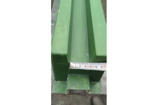 Форма(стеклопластик) для производства столбов для еврозабора (гладкий) на 4 плиты 