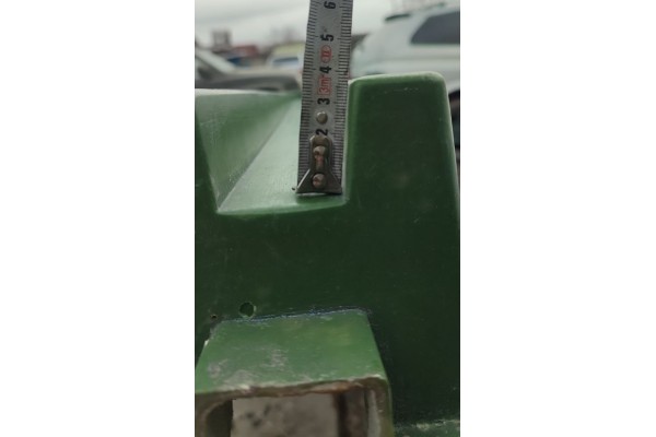 Форма(стеклопластик) для производства столбов для еврозабора (гладкий) на 4 плиты 